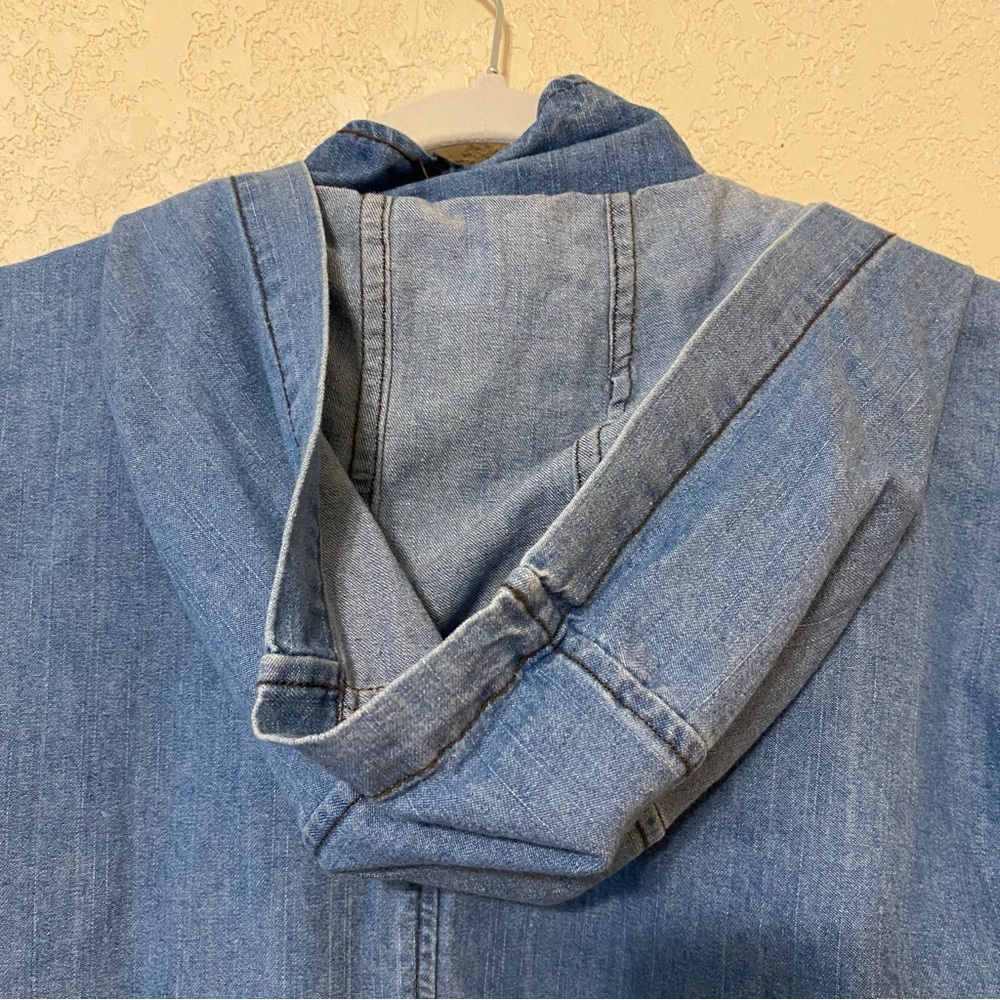 1 Sunset Lane lightweight denim utility jacket - Picture 6 of 9